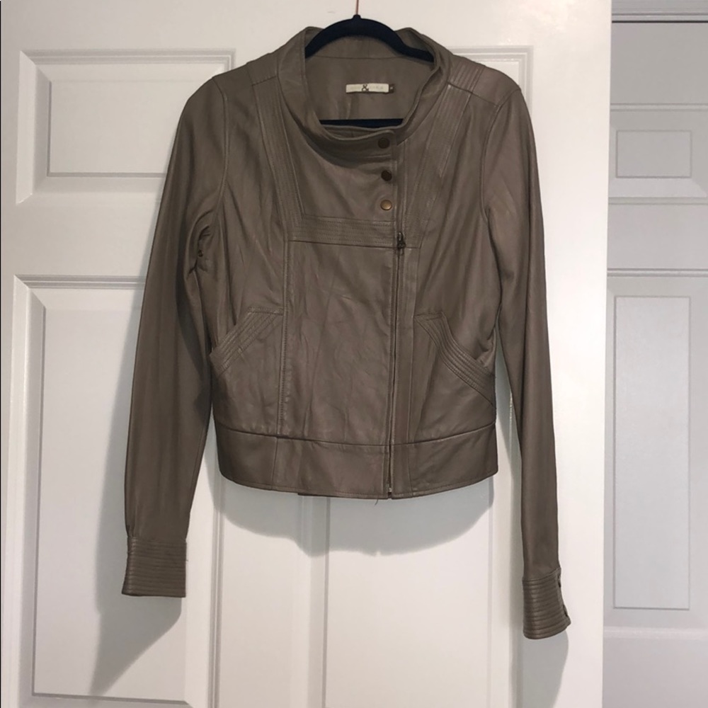 Mike & Chris light leather jacket